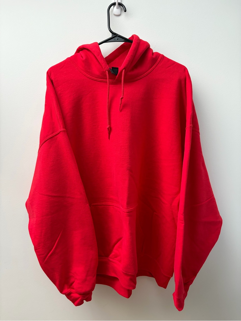 Gildan Red Men's Crewneck Hoodie